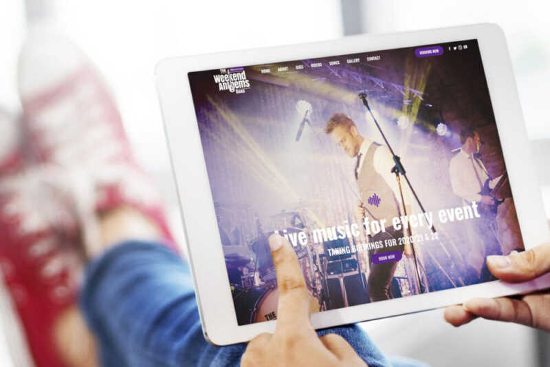 music band website redditch