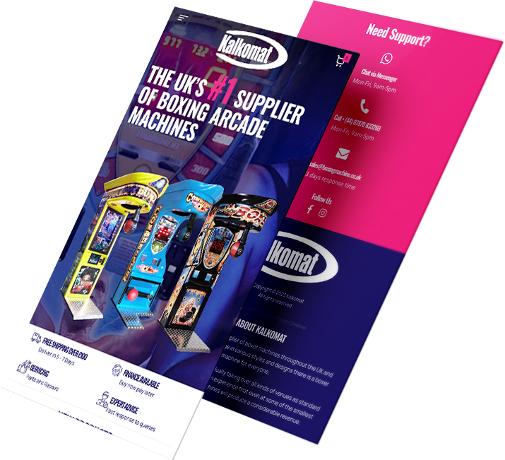 ecommerce website design
